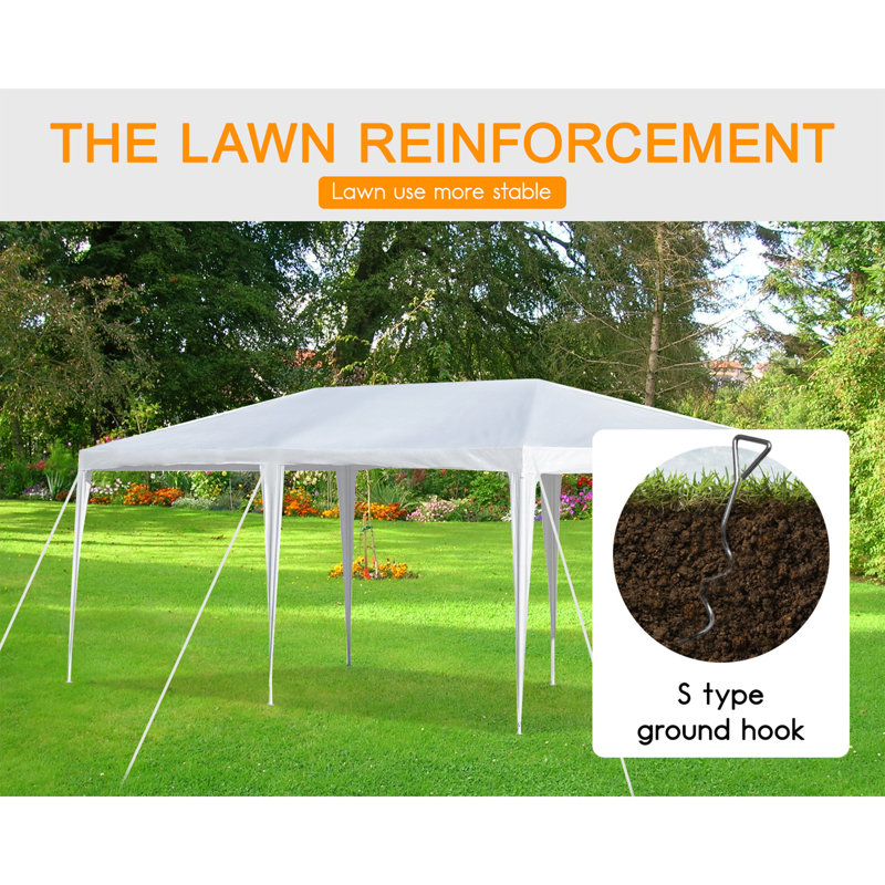 FDW 10'X20' Outdoor Canopy Party Wedding Tent Garden Gazebo Pavilion